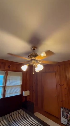 90s Ornate Ceiling Fan