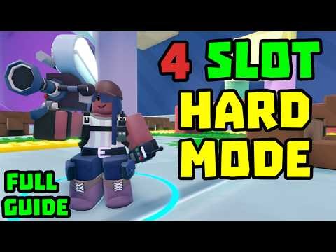 4 SLOT SOLO Ducky Revenge Hard Mode Triumph + Full Guide | TDS Tower Defense Simulator