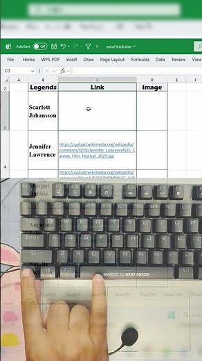 Link Online Images in Excel (Auto-Updates!) #msexcel #Documents #office #tips #tricks #spreadsheets