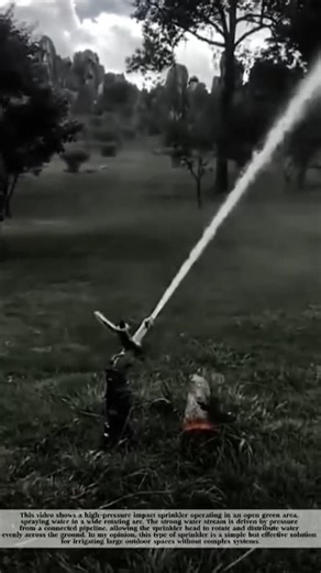 This Simple Sprinkler Covers More Ground Than You Expect! #shorts
