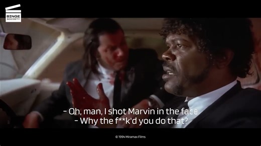186K views · 3.6K reactions | Oh, poor Marvin  #PulpFiction | Binge Society - The Greatest Movie Scenes | Facebook