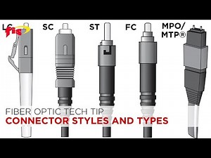 Fiber Optic Tech Tip: What Are the Most Common Fiber Optic Connectors?