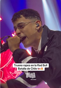 Trueno rapea en la Red Bull Batalla Chile