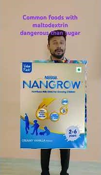 Common foods containing maltodextrin, dangerous than sugar#sugar #maltodextrinagames extrin