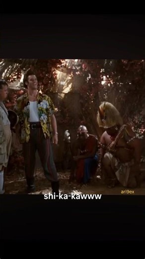 Sha-ka-ka KAKAKA! 😂 | Classic Ace Ventura scene #funnymemes #ytshorts
