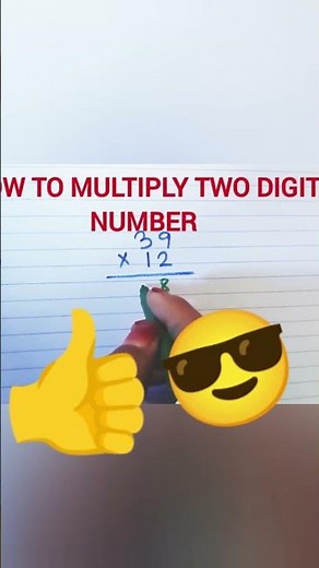 How To Multiply Two Digit Numbers/Learn Multiplication/ one class math