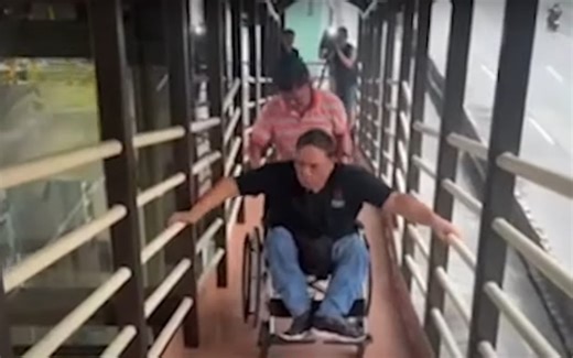 PWD ramp on EDSA busway found steeper than standard