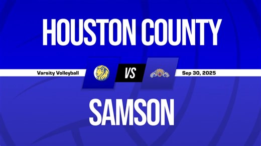 Volleyball Recap: Samson Wins Going Away Against Houston County