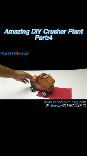 DIY jaw crusher #foryou #foryoupage #foryourpage #jawcrusher #conecrusher #mobilecrusher #crusherparts #crusher #sandrockmining #diy