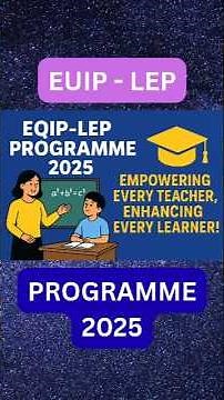 EQIP-LEP Learning Enhancement Program 2025 | A New Direction for Holistic Education | #shorts