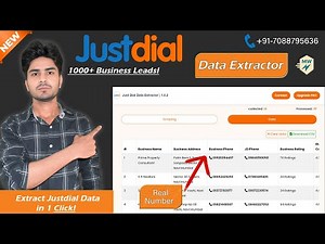 justdial data extractor software | Extract data from Justdial | just dial