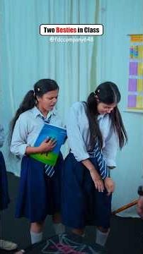 Two besties in class|#youtubeshorts #funny #besties #friendship #comedy #fdccompany #shorts
