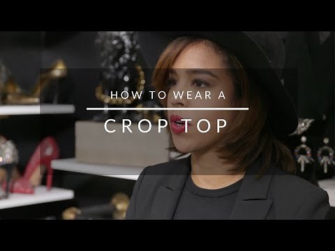 Different Ways To Wear a Crop Top