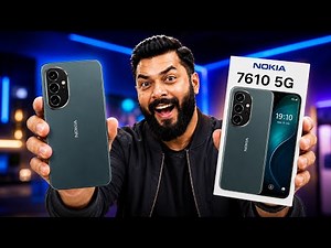 Nokia 7610 5G Unboxing And Quick Review | Camera, Gaming, Battery & First Look