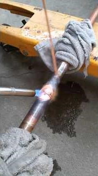 Turbo Torch TX 504 takes nearlly 1 minutes to welding the 22mm brass tube