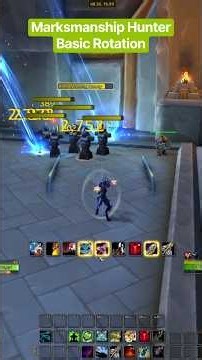 Marksmanship Hunter Basic Rotation for Season 2 #worldofwarcraft #foryou #gaming #guide #wow