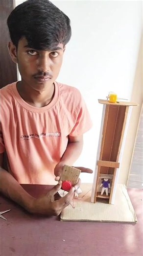 Mini Lift Project 😱 | Easy Science Project Using DC Motor!