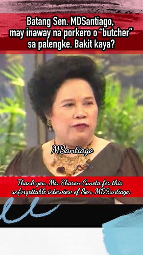 Sen. Miriam Defensor Santiago: An Unforgettable Legacy | The Iron Lady of Asia