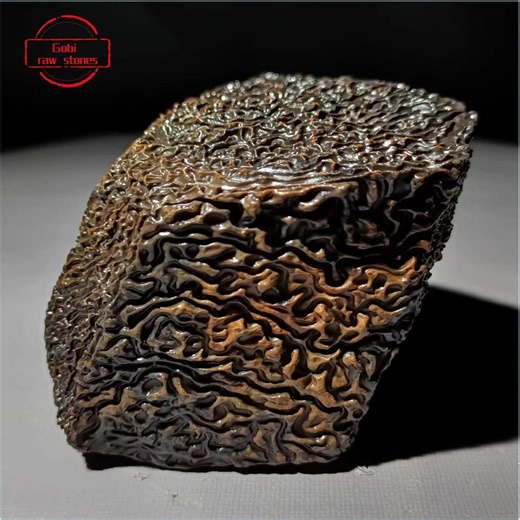 Black/gold/red Pattern Texture Gobi Mudstone _ Gobi Desert Rough Stone - Etsy