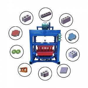 [Hot Item] Interlock Brick Making Machine Qt4-40 Electric Cement Brick Making Machine