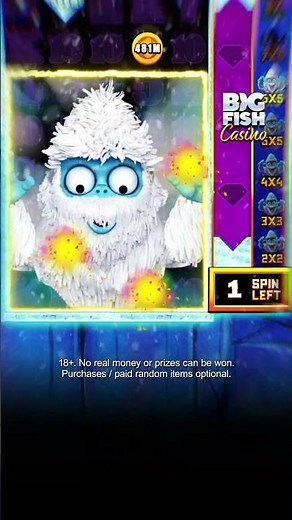 SPOOKY LINK YO YETI! ❄️🤩 | Big Fish Casino #bigfishcasino #slots
