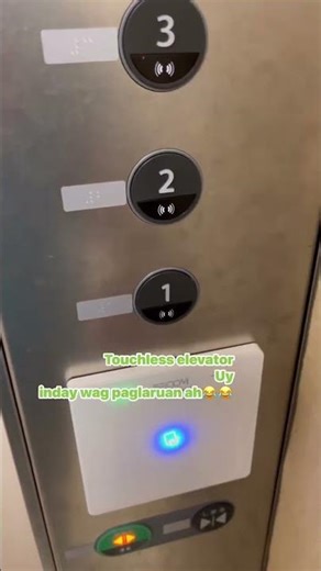 touchless button in Japan!