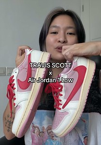 Travis Scott x Air Jordan 1 Low Pink Pack — Sneaker Cute di Pacific Place