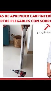 "The Advantages of Learning Carpentry: How to Make Folding Doors from Leftovers"