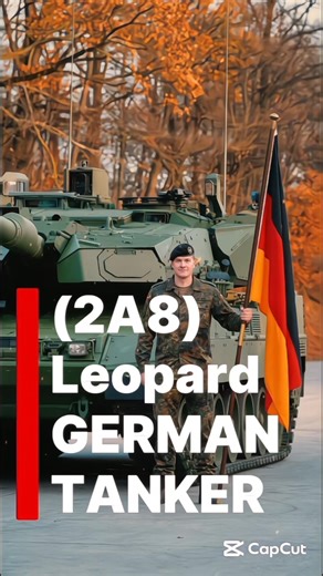 GERMAN 2A8 LEOPARD ADVANCE WAR TANK EXPLAIN | #shorts #army #facts