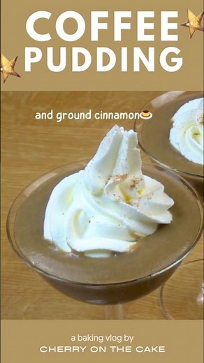 If you love coffee, you HAVE to try this/Coffee Pudding with Cinnamon-Coffee Syrup