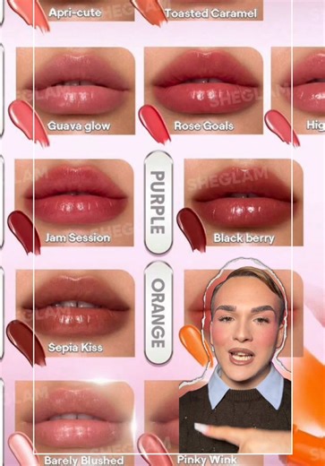 Explore 11 Shades of SHEGLAM Lip Oil and Balm