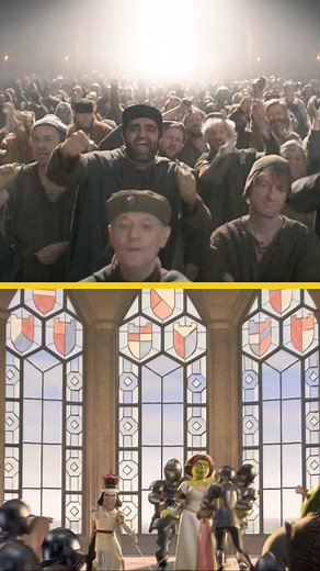 House of the Dragon vs Shrek : c’était donc ça qui a inspiré la prequelle de Game of Thrones ! 😅 #houseofthedragon #gameofthrones #shrek #fictionvsréalité