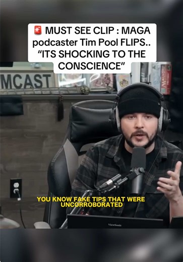 never thought i’d see this from Tim Pool #trump #donaldtrump #politics #podcasts #clip