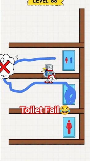 🤣 Toilet Rush FAIL Compilation | Funniest Levels