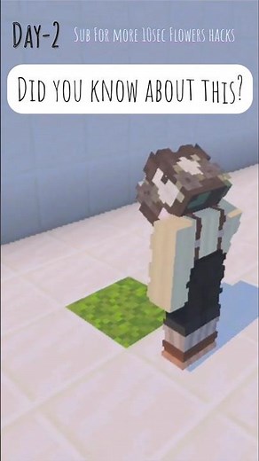 EASY Minecraft Custom Bush Tutorial #shorts #minecraft #minecarftshorts