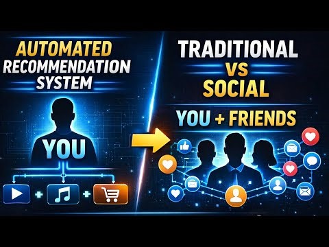 Automated Recommendation System & Traditional vs Social | SMA Module 5