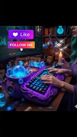 Magical Keyboard ASMR ✨ | Deeply Satisfying Typing Sounds for Sleep & Relaxation #keyboard #asmr