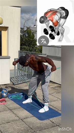 Kisjee Naspi | Home workout Dos - épaule - pectoraux - biceps - triceps Back - shoulder - pectorals - biceps triceps 4x 12-15 reps Bonjour les... | Instagram