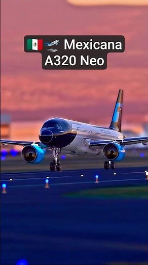 Mexicana A320neo Taking Off from Mexico 🇲🇽🛫 | Epic Departure MSFS2020 #shorts #aviation