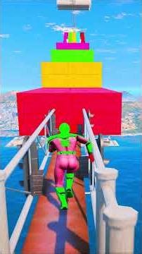 GTA 5: Crazy Epic Ragdoll! Green Spider-Man vs. Minions (GTA V Fails Funny Moments)ep. 355 #ragdolls