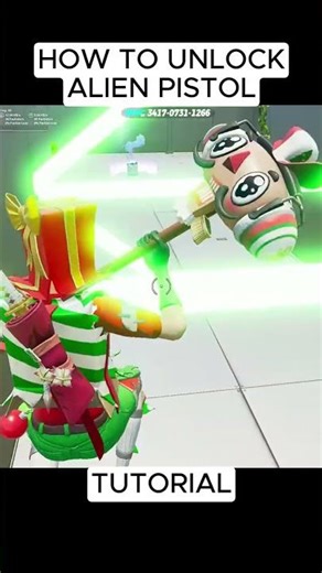 Tutorial How to unlock Alien Pistol in Fortnite #fortnite #fortniteshorts #viral
