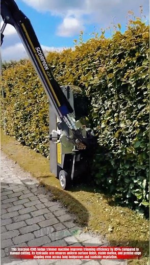 Great Innovative Scorpion 430S Hedge Trimmer Machine: Precision Cutting Efficiency