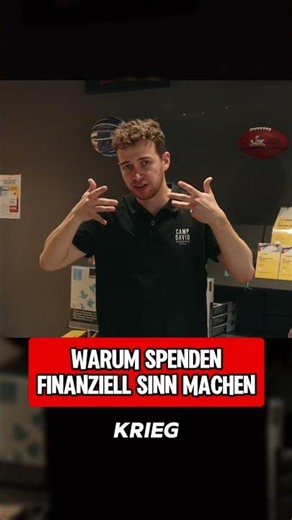 Warum man Spenden sollte (finanzieller Vorteil)