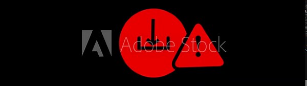 Video „Error icon animation. Failed file transfer, connection issue and retry alert symbol.“ ze služby Stock