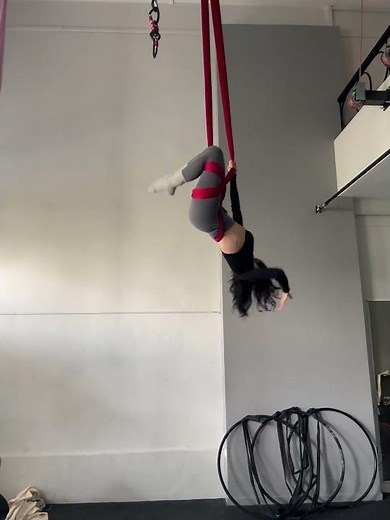 Aerial Silks Performance Showcasing Strength and Grace