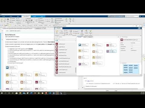 Creating a simple semantic segmentation network with MATLAB's Deep Network Designer