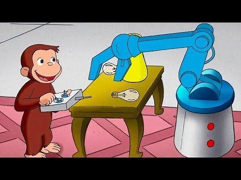 Curious George 🐵Robot Monkey Hullabaloo 🐵Kids Cartoon 🐵Kids Movies 🐵Videos for Kids