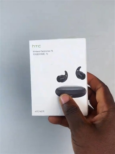 HTC wireless earphones 76 unboxing #earphone #htc #earphones #foryou #fyp