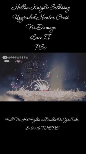 LACE 2 #nohit #hollowknightsilksong #nodamagegameplay #shorts #ps5 #silksong #silksongboss #lace