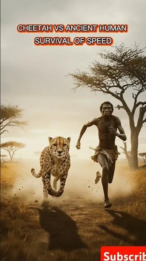 CHEETAH VS ANCIENT HUMAN | The Fastest Hunt in Prehistoric History